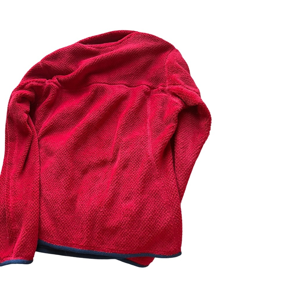 Patagonia Scarlet Fleece with Navy Trim - Picture 3 of 5